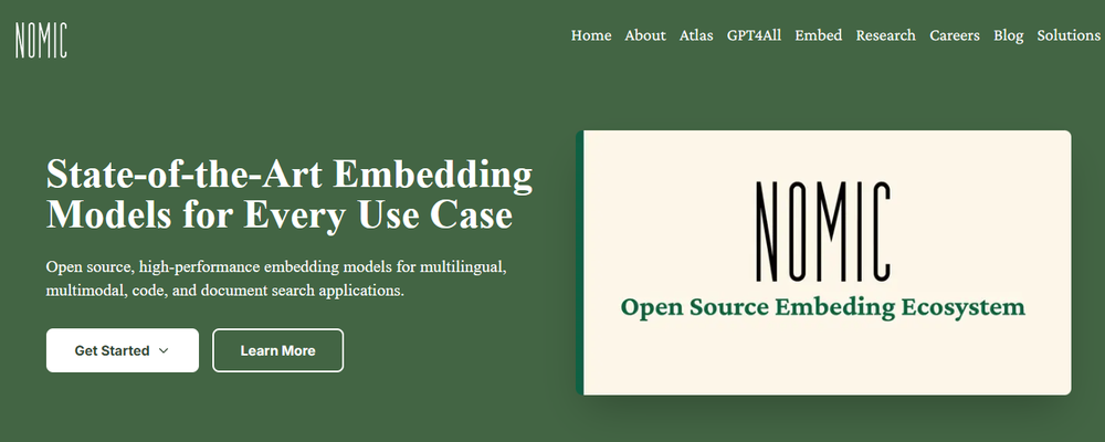 Nomic Embed Screenshot 1