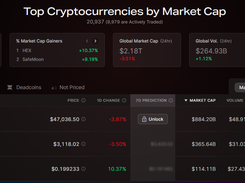 Nomics Screenshot 1