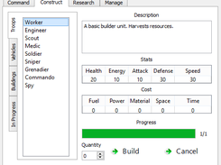close-up of the "Construct" tab