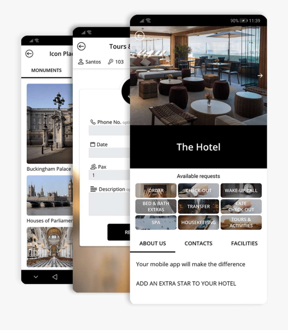 Hotel Guest App Solutions - Nonius