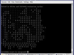 The automatic solver solves a more complex puzzle.
