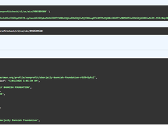 API screenshot