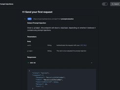 NoPromptInjections Screenshot 2