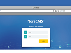 Nora CMS Screenshot 1