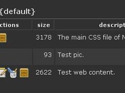 List of files in the default theme.