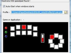 Step 3 : a profile is loaded in the Commander, let's play !