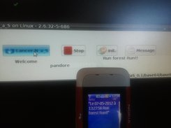 Web use get message : let's go