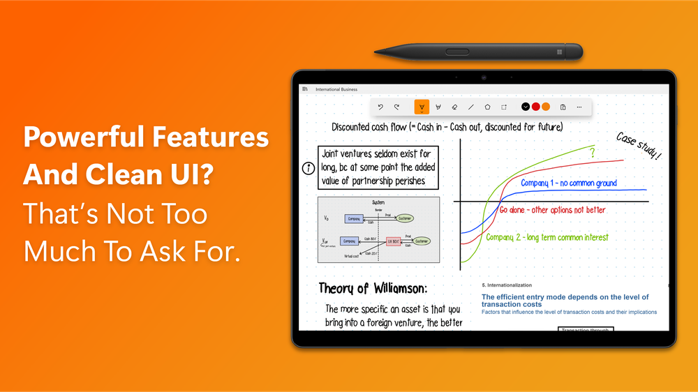 Noteastic. Powerful Features and Clean UI