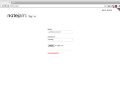 Notejam Screenshot 1