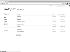 Notejam Screenshot 2