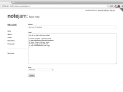 Notejam Screenshot 3