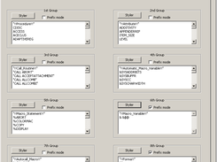 Keywords Lists Tab
