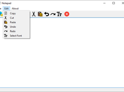 NotepadQt Screenshot 2