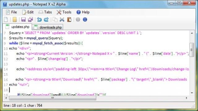 Notepad X Download Sourceforge Net