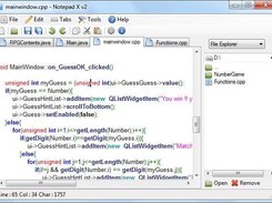 Notepad X v2 using led icon pack and sidebar plugin