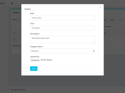 Notes manager Screenshot 3