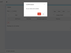 Notes manager Screenshot 4