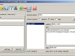 search and filter visible