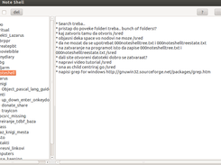Note Shell Screenshot 1