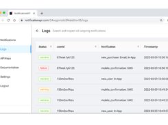 NotificationAPI Screenshot 1
