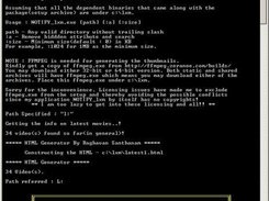 NOTIFY_lxm - Command-line - Progress Snapshot