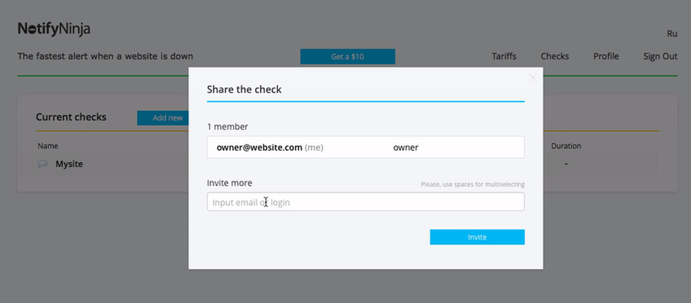 NotifyNinja Screenshot 1