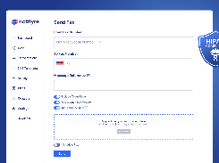 Send HIPAA compliant faxes online, with our Fax API or email to fax feature.