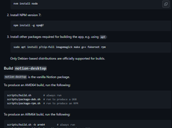 Notion for Linux Screenshot 1
