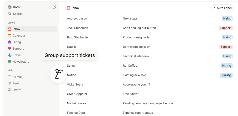 Notion Mail Screenshot 1