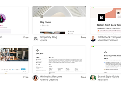 Notion Sites Screenshot 1