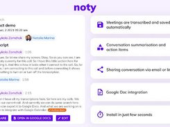 Noty.ai Screenshot 1