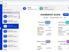 Novabench Screenshot 1