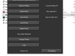 Hold multiple keys at once