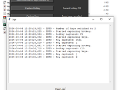 Capture logs
