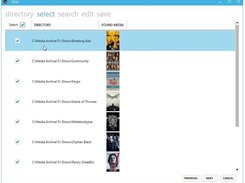 Add Movies and TvShows from Directory