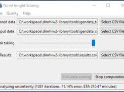 Novel Insight Scoring Screenshot 1