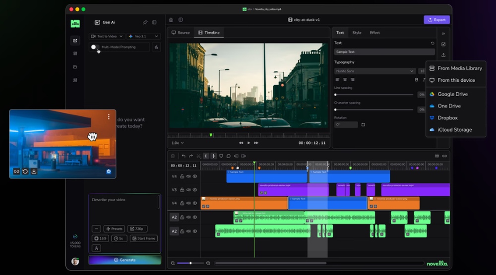 Novella Screenshot 1