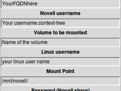 Screenshot of the script executed in Ubuntu 11.10