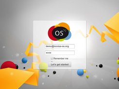 login page