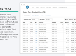 Sales Rep Portal