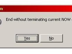 Warn user if he forgets to punch out