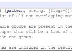 Function arguments and description