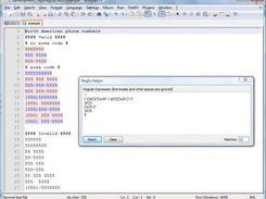 RegEx Helper: a notepad++ plugin Screenshot 1