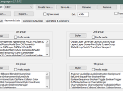 Language syntax files