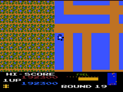 New Rally X for Atari 8-bit computers Screenshot 2