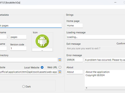 NSHtml2Apk Screenshot 1