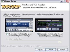 Winamp 5 installer