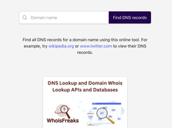 NsLookup.io Screenshot 1