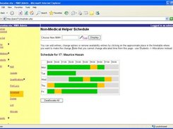 2. Manager Note Taker Availability page