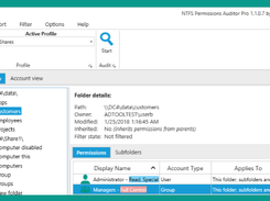 NTFS Permissions Auditor Screenshot 1